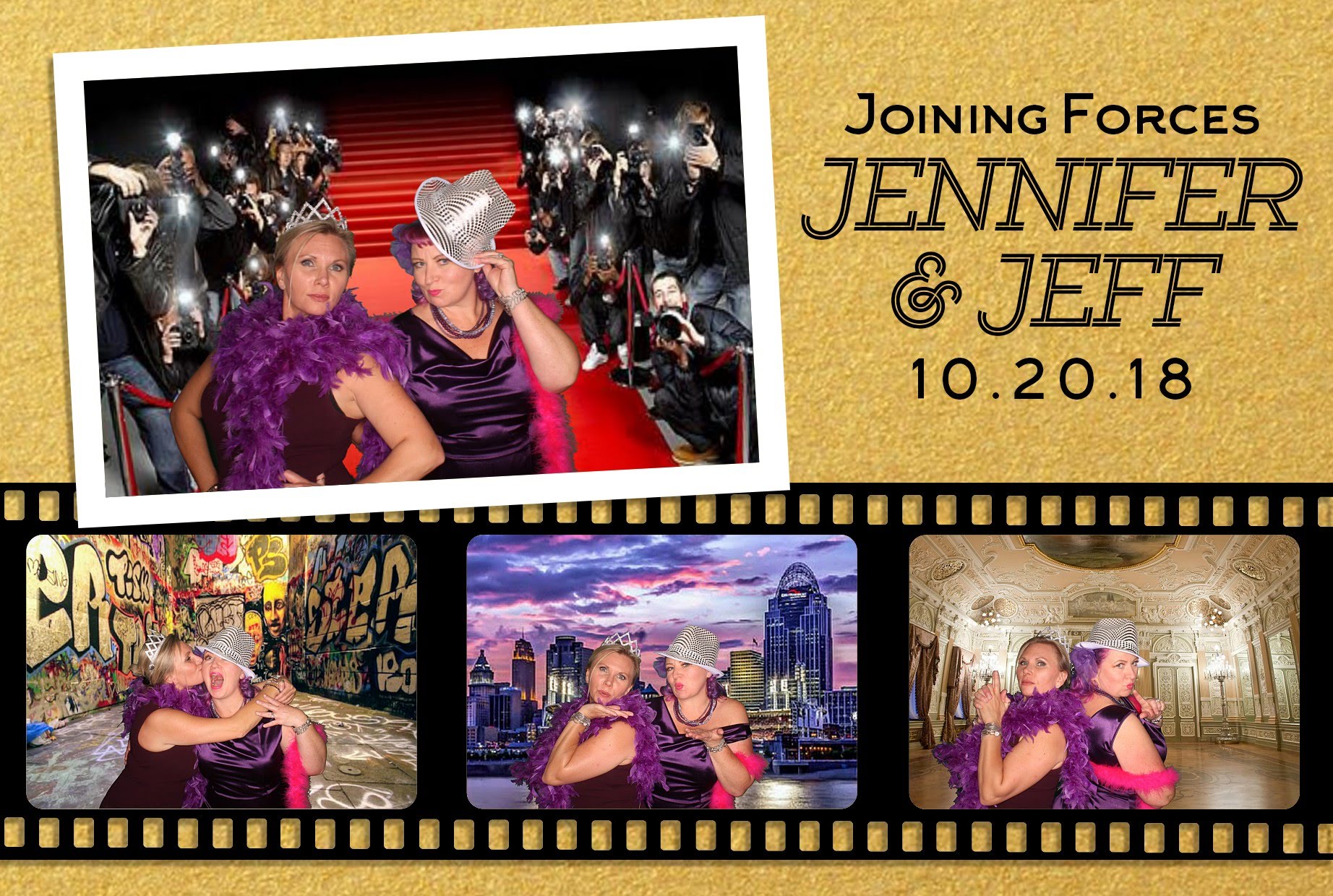Jenn and Jeff | View more photos from the event at gallery.photoboothcincy.com/u/PhotoBoothCincy/Jenn-and-Jeff